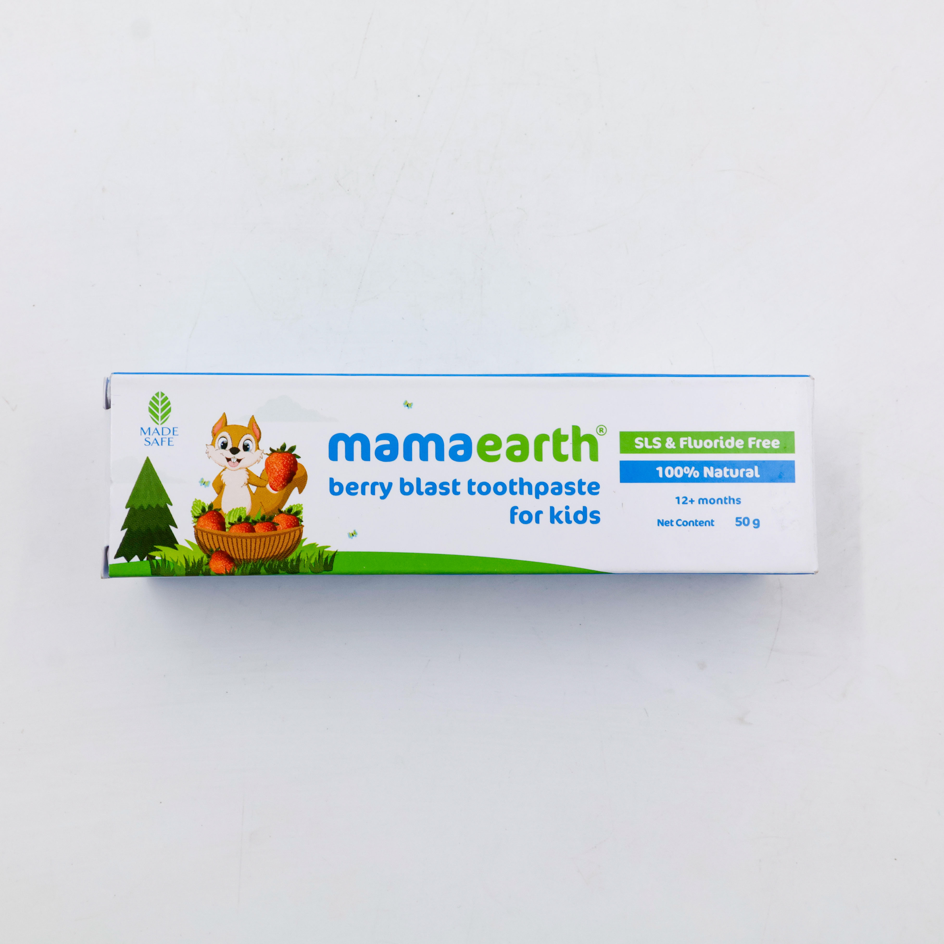 Mama Earth Kids Tooth Paste Berry Blast 50 g